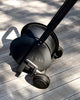 Tasman hose trolley black (50m)